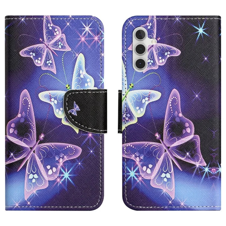 For Samsung Galaxy A05s 4G Case Pattern Printing Wallet PU Leather Phone Cover