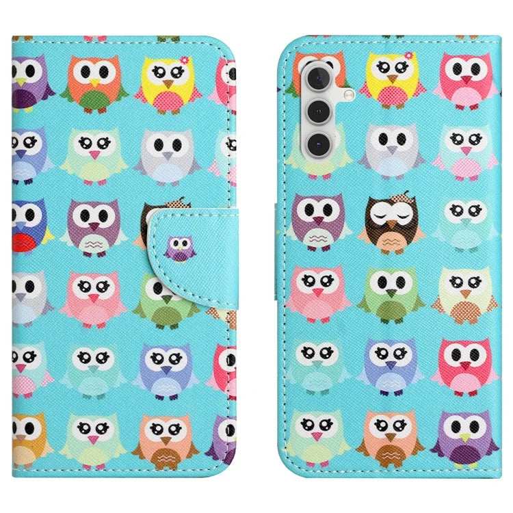 For Samsung Galaxy A05s 4G Case Pattern Printing Wallet PU Leather Phone Cover