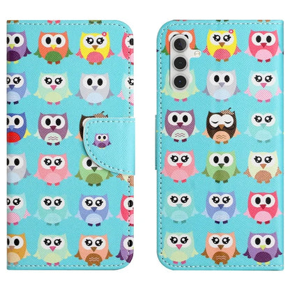 For Samsung Galaxy A05s 4G Case Pattern Printing Wallet PU Leather Phone Cover