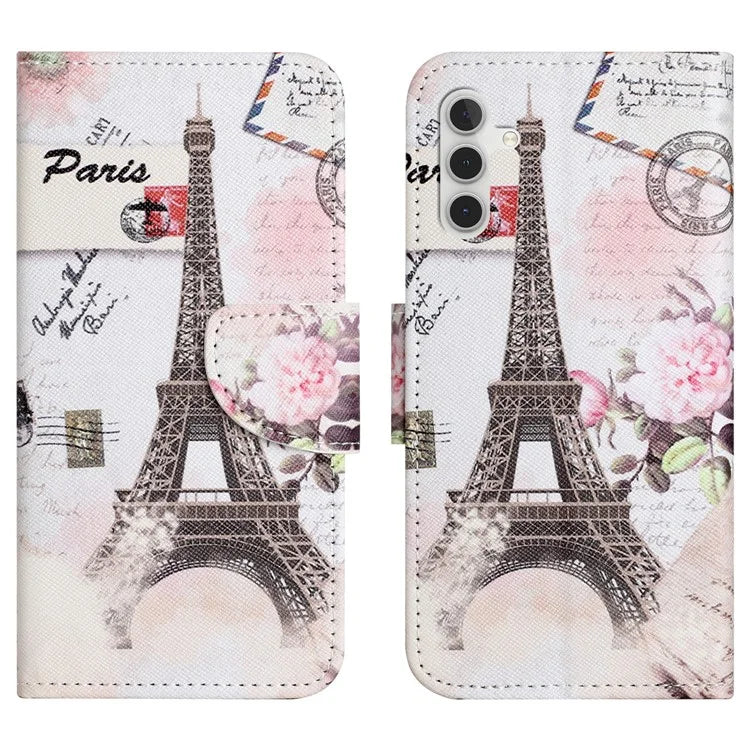 For Samsung Galaxy A05s 4G Case Pattern Printing Wallet PU Leather Phone Cover