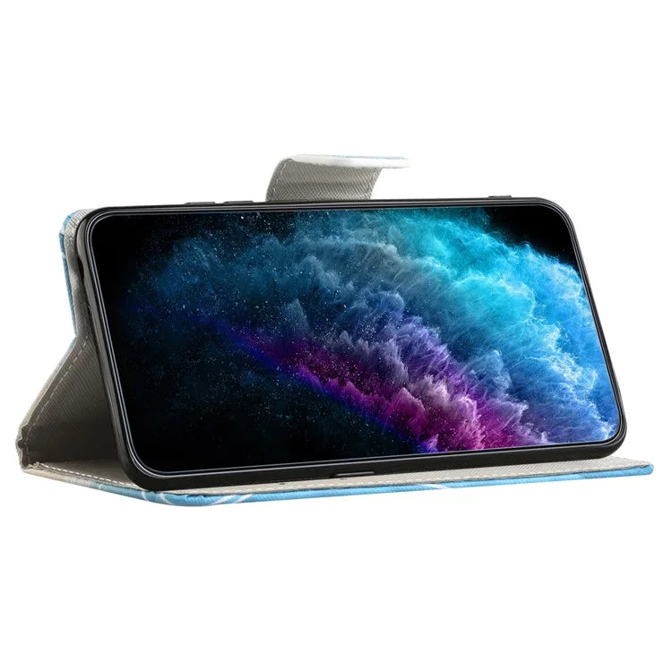 For Samsung Galaxy A05s 4G Case Pattern Printing Wallet PU Leather Phone Cover