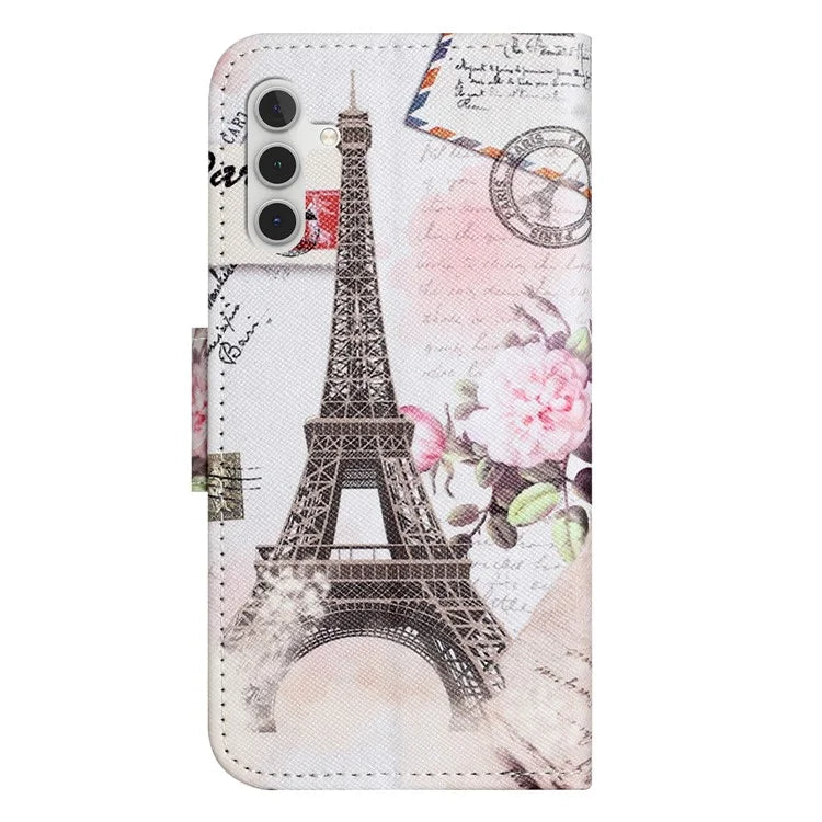 For Samsung Galaxy A05s 4G Case Pattern Printing Wallet PU Leather Phone Cover
