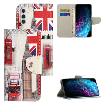 For Samsung Galaxy A05s 4G Case Pattern Printing Wallet PU Leather Phone Cover