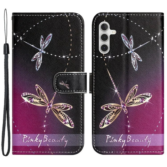 For Samsung Galaxy A05s 4G Wallet Phone Case Pattern Printing Anti-Scratch PU Leather Flip Cover