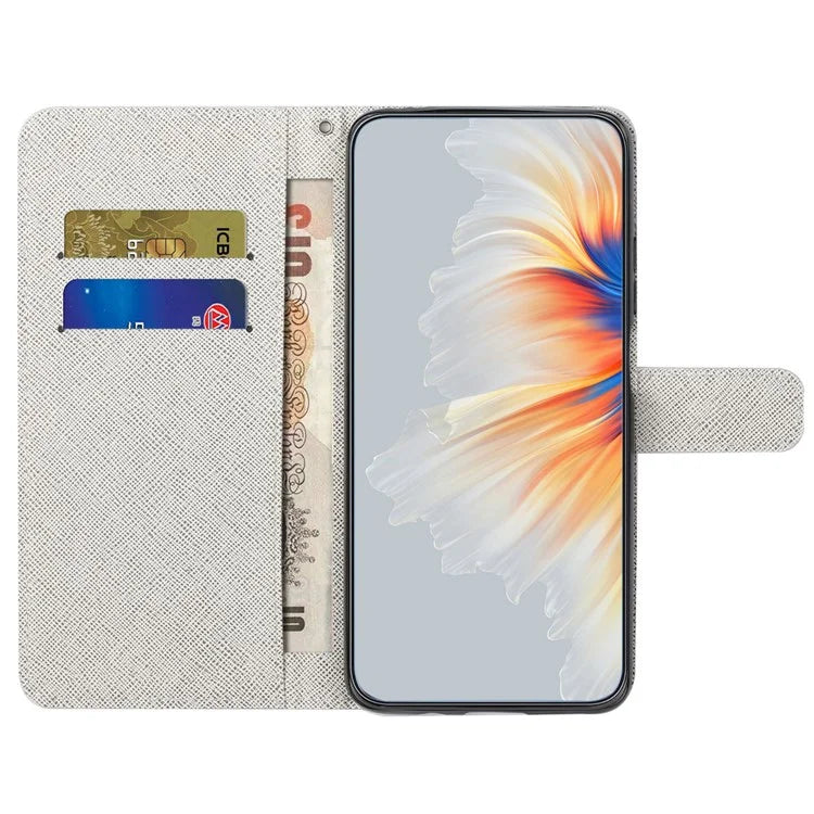 For Samsung Galaxy A05s 4G Wallet Phone Case Pattern Printing Anti-Scratch PU Leather Flip Cover