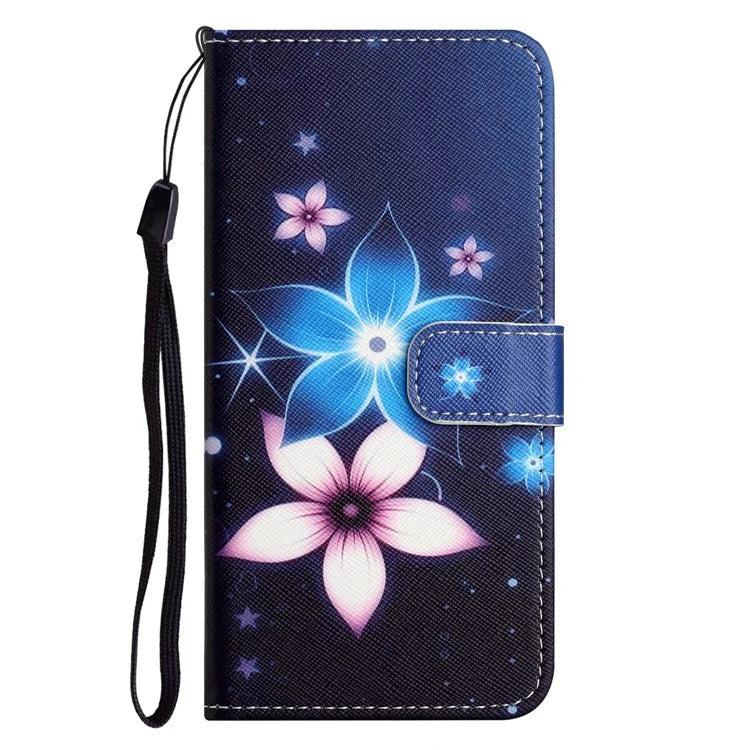 For Samsung Galaxy A05s 4G Wallet Phone Case Pattern Printing Anti-Scratch PU Leather Flip Cover