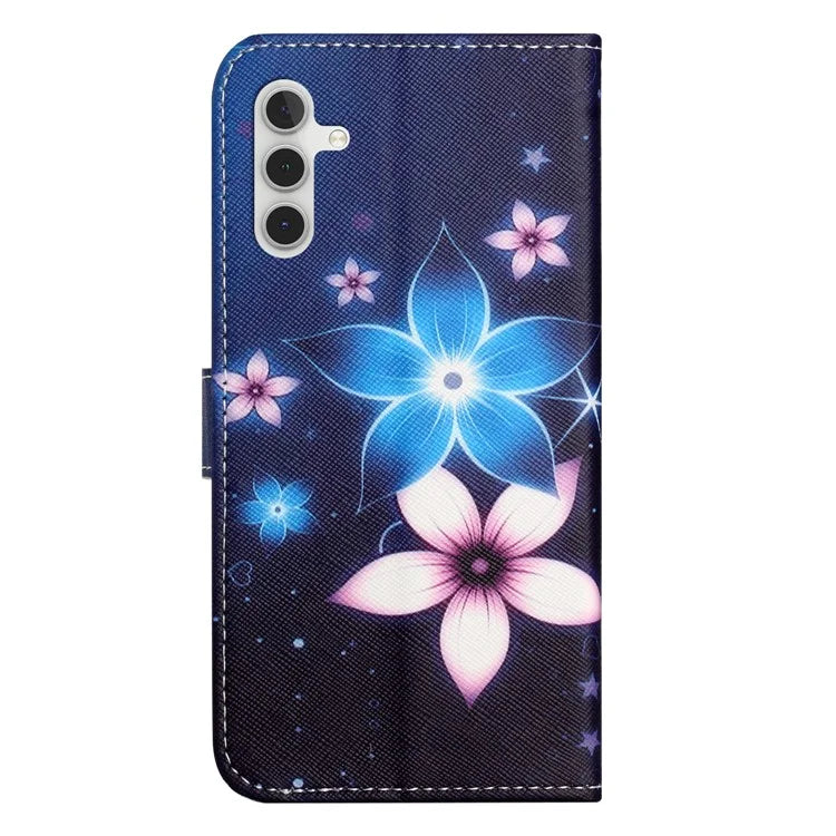 For Samsung Galaxy A05s 4G Wallet Phone Case Pattern Printing Anti-Scratch PU Leather Flip Cover