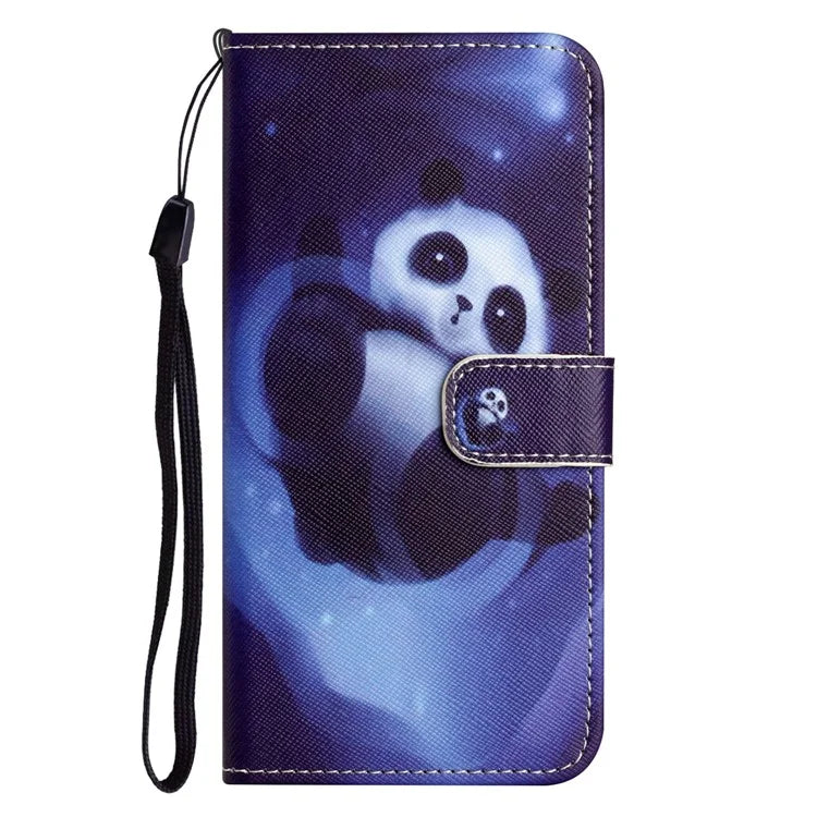 For Samsung Galaxy A05s 4G Wallet Phone Case Pattern Printing Anti-Scratch PU Leather Flip Cover