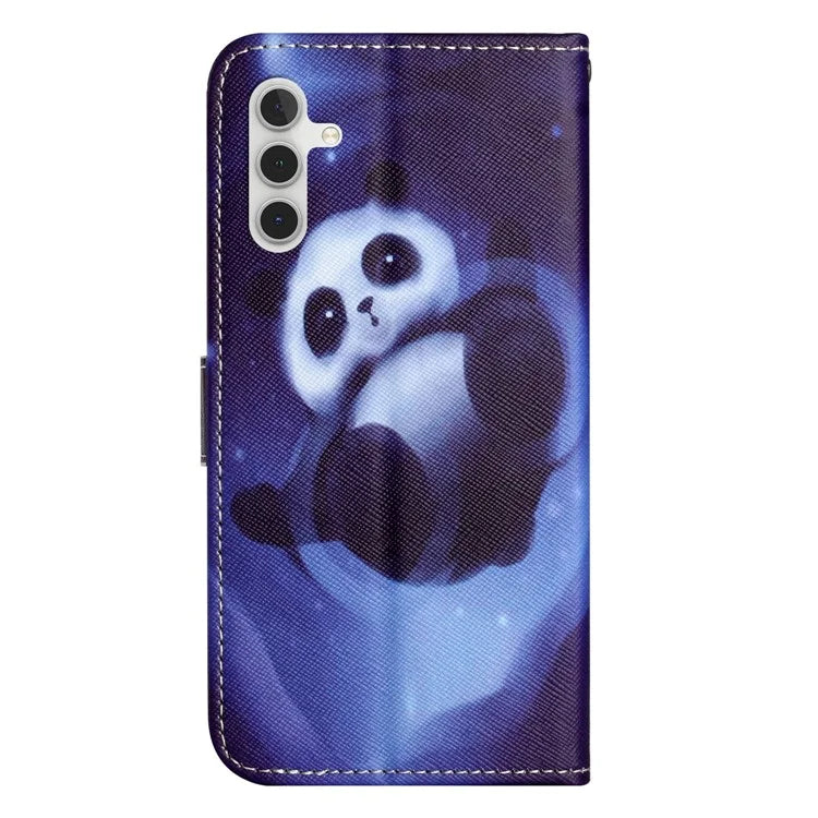 For Samsung Galaxy A05s 4G Wallet Phone Case Pattern Printing Anti-Scratch PU Leather Flip Cover