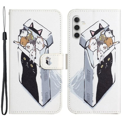 For Samsung Galaxy A05s 4G Wallet Phone Case Pattern Printing Anti-Scratch PU Leather Flip Cover