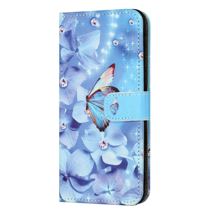 For Samsung Galaxy A05s 4G Wallet Phone Case Pattern Printing Anti-Scratch PU Leather Flip Cover