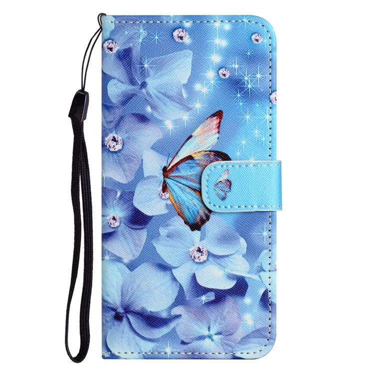 For Samsung Galaxy A05s 4G Wallet Phone Case Pattern Printing Anti-Scratch PU Leather Flip Cover