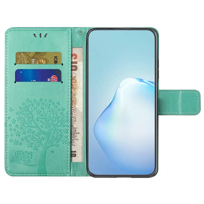 For Samsung Galaxy A05s 4G Cover Owl Tree Pattern Leather Wallet Phone Case