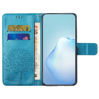 For Samsung Galaxy A05s 4G Cover Owl Tree Pattern Leather Wallet Phone Case
