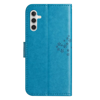 For Samsung Galaxy A05s 4G Cover Owl Tree Pattern Leather Wallet Phone Case