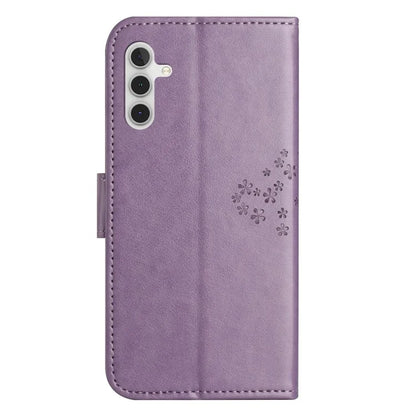 For Samsung Galaxy A05s 4G Cover Owl Tree Pattern Leather Wallet Phone Case