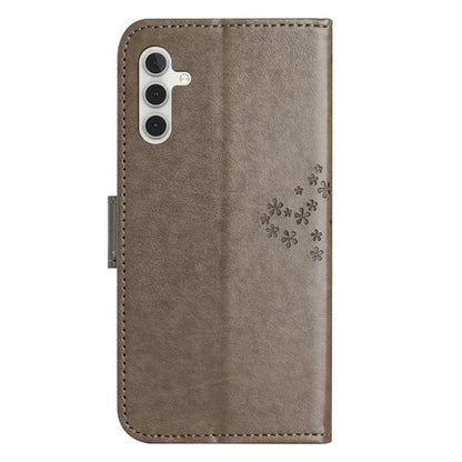 For Samsung Galaxy A05s 4G Cover Owl Tree Pattern Leather Wallet Phone Case
