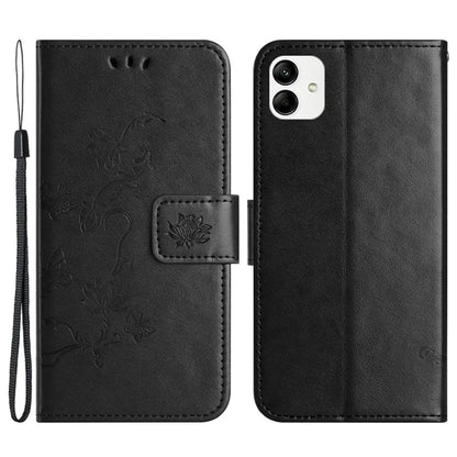 For Samsung Galaxy A05 4G Case Imprinted PU Leather Wallet Folding Stand Phone Cover