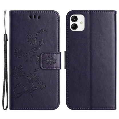 For Samsung Galaxy A05 4G Case Imprinted PU Leather Wallet Folding Stand Phone Cover