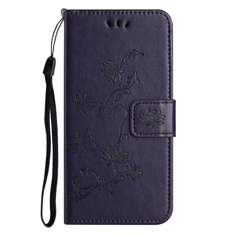 For Samsung Galaxy A05 4G Case Imprinted PU Leather Wallet Folding Stand Phone Cover