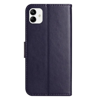 For Samsung Galaxy A05 4G Case Imprinted PU Leather Wallet Folding Stand Phone Cover