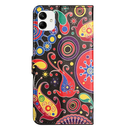 For Samsung Galaxy A05 4G Shockproof Case Pattern Printing PU Leather Wallet Phone Case