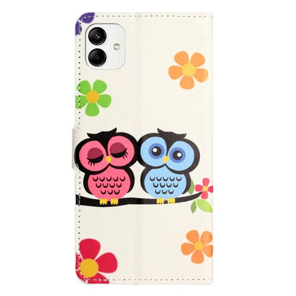 For Samsung Galaxy A05 4G Shockproof Case Pattern Printing PU Leather Wallet Phone Case