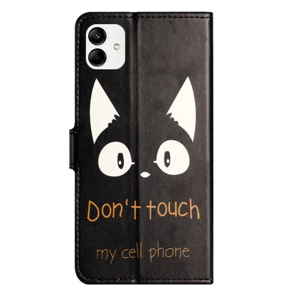 For Samsung Galaxy A05 4G Shockproof Case Pattern Printing PU Leather Wallet Phone Case