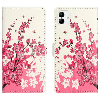For Samsung Galaxy A05 4G Shockproof Case Pattern Printing PU Leather Wallet Phone Case