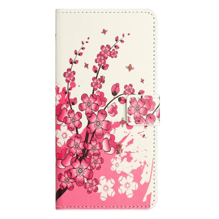 For Samsung Galaxy A05 4G Shockproof Case Pattern Printing PU Leather Wallet Phone Case
