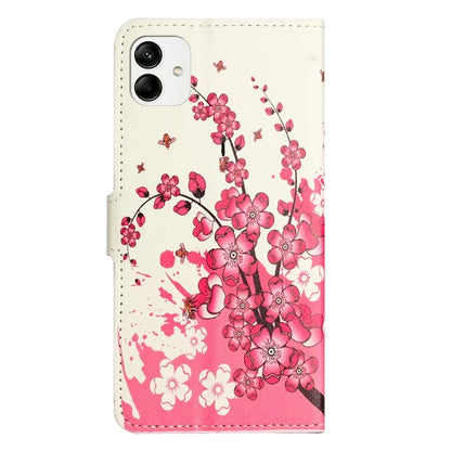 For Samsung Galaxy A05 4G Shockproof Case Pattern Printing PU Leather Wallet Phone Case