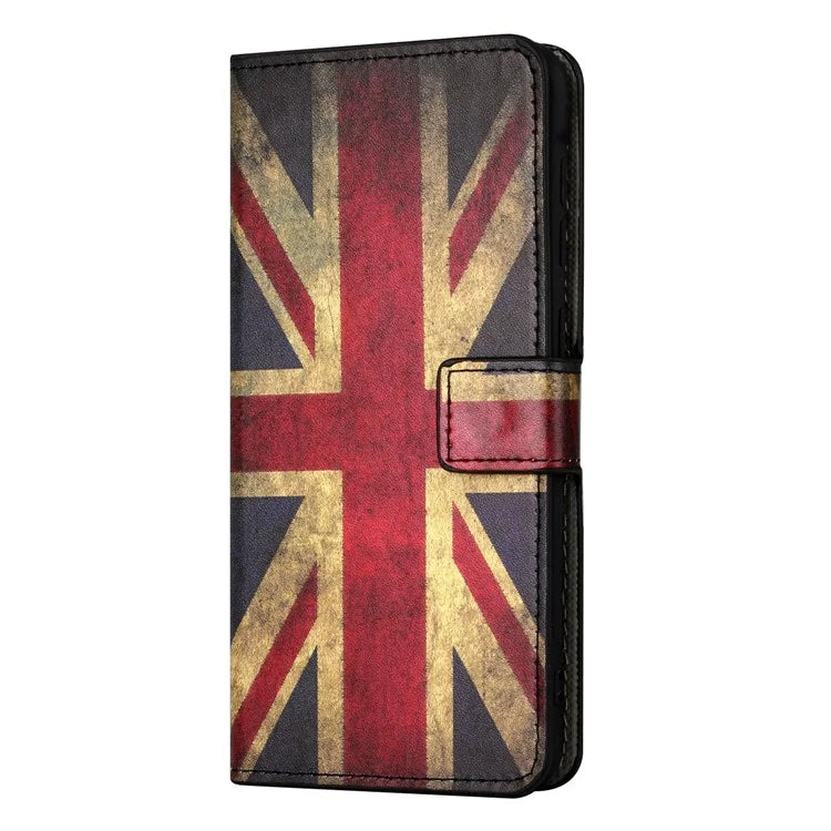 For Samsung Galaxy A05 4G Shockproof Case Pattern Printing PU Leather Wallet Phone Case