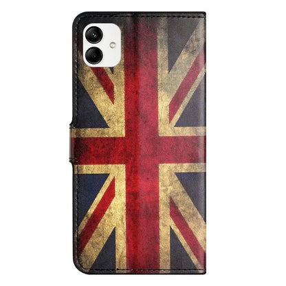 For Samsung Galaxy A05 4G Shockproof Case Pattern Printing PU Leather Wallet Phone Case