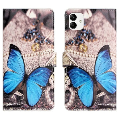 For Samsung Galaxy A05 4G Shockproof Case Pattern Printing PU Leather Wallet Phone Case