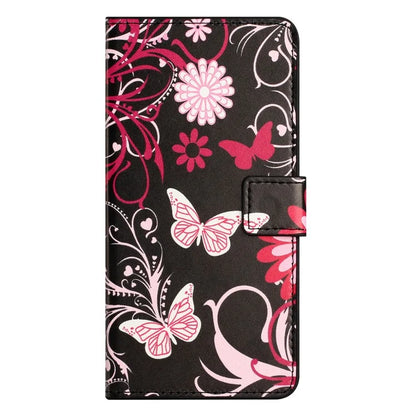 For Samsung Galaxy A05 4G Shockproof Case Pattern Printing PU Leather Wallet Phone Case