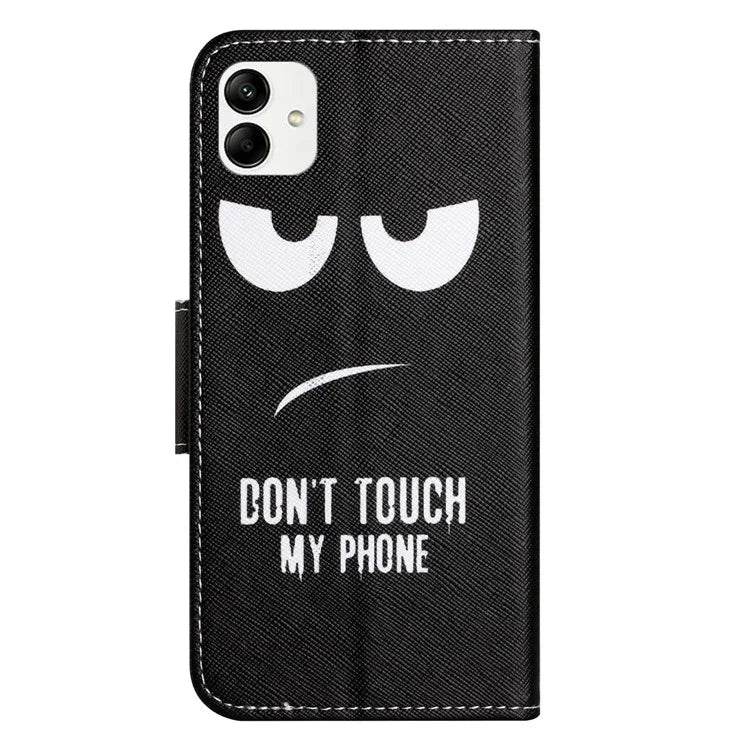 For Samsung Galaxy A05 4G Leather Case Pattern Printed Wallet Stand Phone Cover