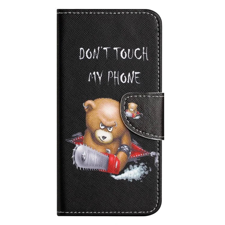 For Samsung Galaxy A05 4G Leather Case Pattern Printed Wallet Stand Phone Cover