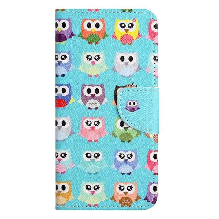 For Samsung Galaxy A05 4G Leather Case Pattern Printed Wallet Stand Phone Cover