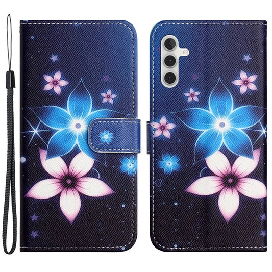 For Samsung Galaxy A15 5G Leather Case Pattern Printing Protective Wallet Phone Cover