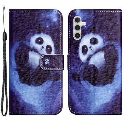 For Samsung Galaxy A15 5G Leather Case Pattern Printing Protective Wallet Phone Cover