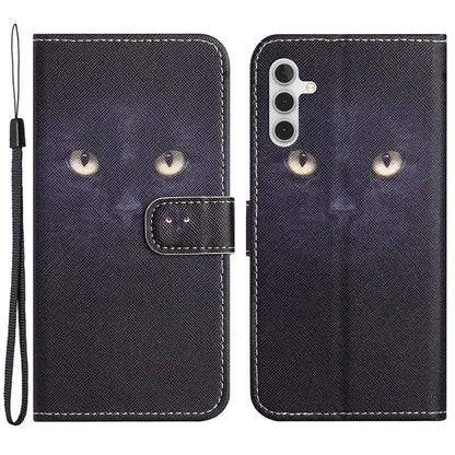 For Samsung Galaxy A15 5G Leather Case Pattern Printing Protective Wallet Phone Cover