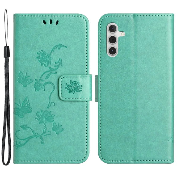 For Samsung Galaxy A15 5G Shockproof Case Imprinted PU Leather Wallet Phone Cover