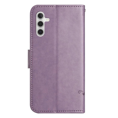 For Samsung Galaxy A15 5G Shockproof Case Imprinted PU Leather Wallet Phone Cover