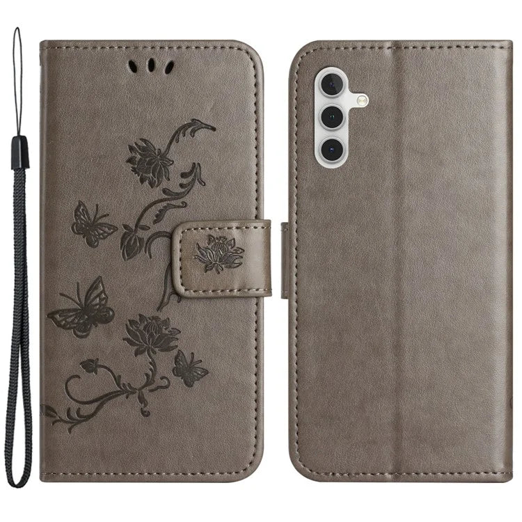For Samsung Galaxy A15 5G Shockproof Case Imprinted PU Leather Wallet Phone Cover
