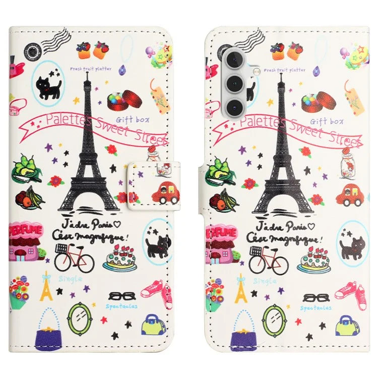 For Samsung Galaxy A15 5G Case with Wallet PU Leather Shockproof Phone Case