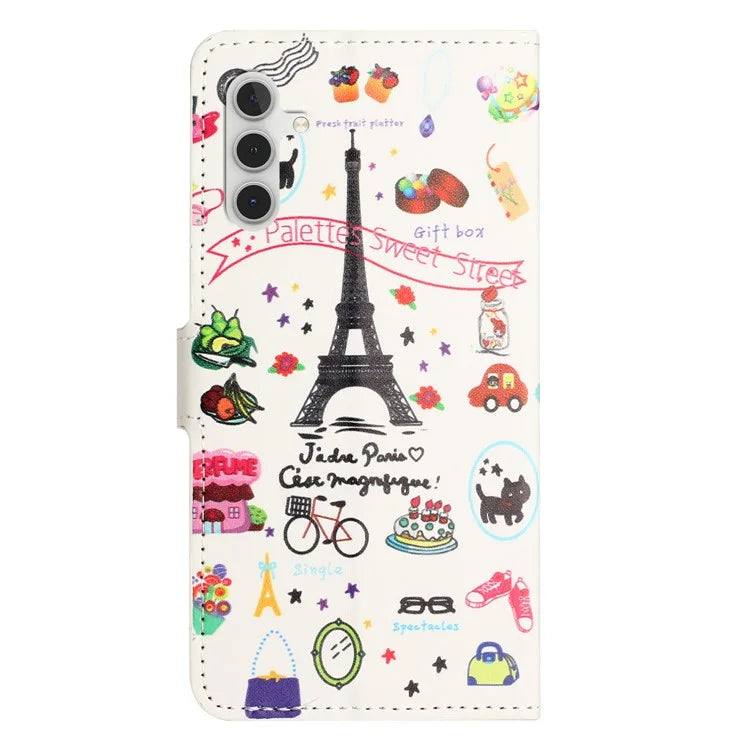 For Samsung Galaxy A15 5G Case with Wallet PU Leather Shockproof Phone Case