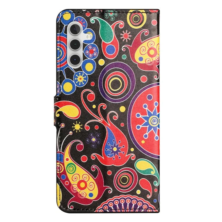 For Samsung Galaxy A15 5G Case with Wallet PU Leather Shockproof Phone Case