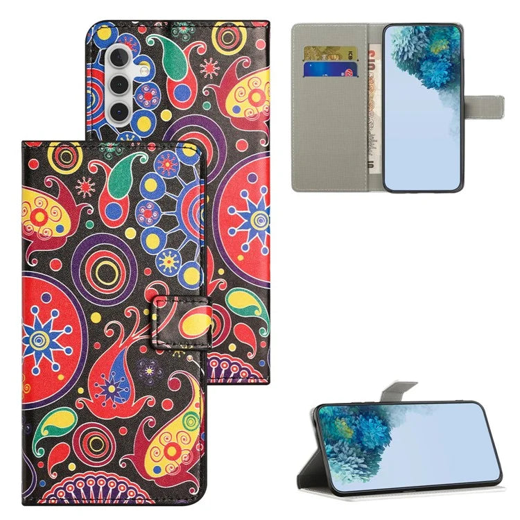 For Samsung Galaxy A15 5G Case with Wallet PU Leather Shockproof Phone Case