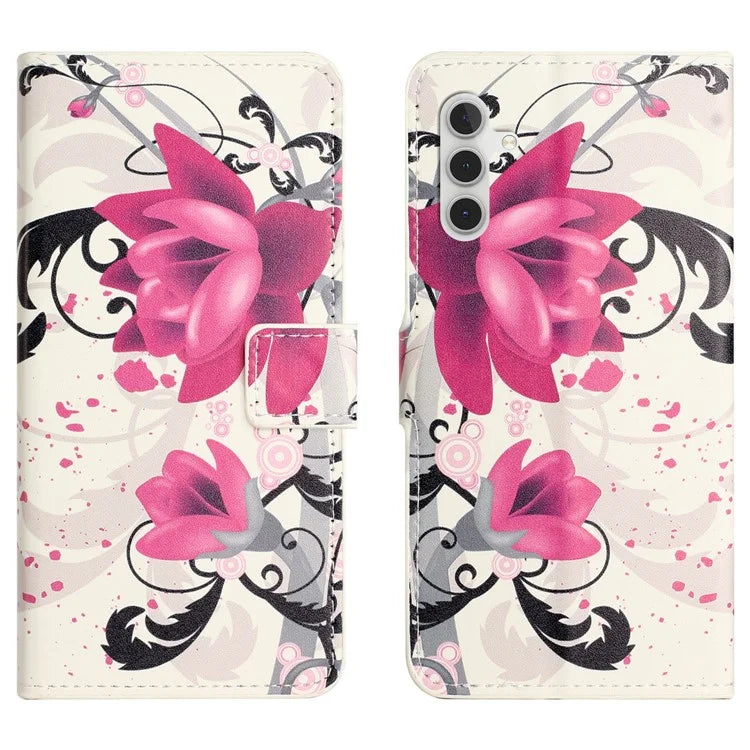 For Samsung Galaxy A15 5G Case with Wallet PU Leather Shockproof Phone Case