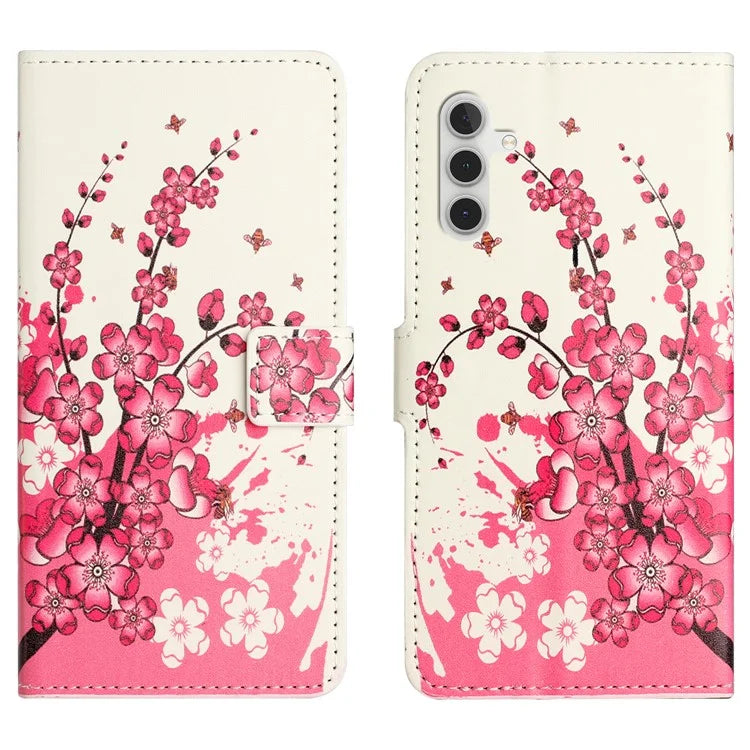 For Samsung Galaxy A15 5G Case with Wallet PU Leather Shockproof Phone Case
